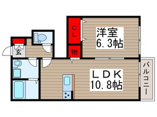 ホワイトフォレストの物件間取画像